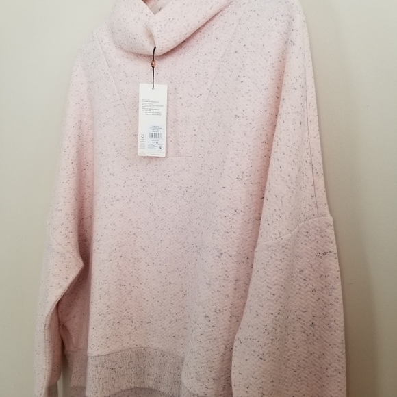 Calia By Carrie Underwood Herringbone Funnel Neck Pullover Size XL NWT - Picture 2 of 10